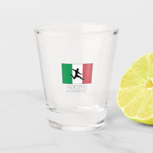 Italienische Fußballnationalmannschaft Schnapsglas