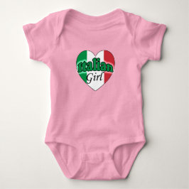 Italienische Girl Baby Strampler