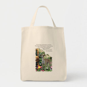 Italienische Grauhound Kunstgeschenke Tragetasche