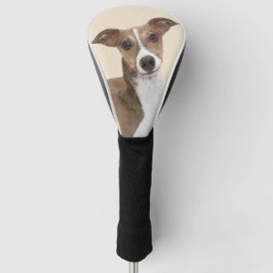Italienische Grauhound-Malerei - Niedliche Origina Golf Headcover