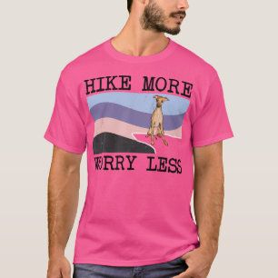 Italienische Grauhoundwanderung Besorgnis erregend T-Shirt