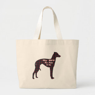 Italienische Greyhound BESTE FREUNDIN Tote Tasche