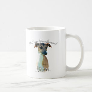 Italienische Greyhound-Mama 2 Kaffeetasse