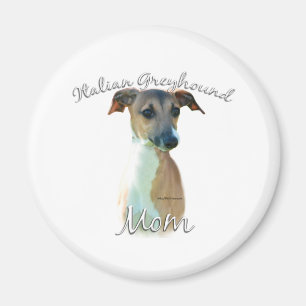 Italienische Greyhound-Mama 2 Magnet