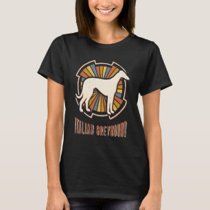 Italienische Greyhound Vintag Classic Retro Dog Li T-Shirt
