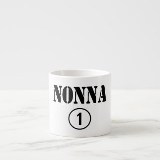Italienische Großmütter: Nonna Numero UNO Espressotasse