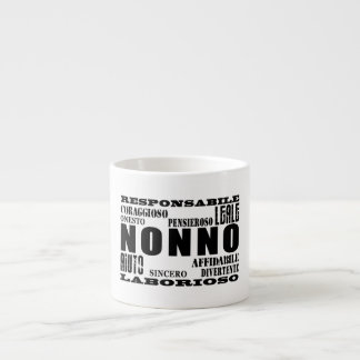 Italienische Großväter: Qualitäten Espressotasse
