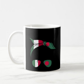 Italienische Hälfte Bangladesch Italien und Bangla Kaffeetasse