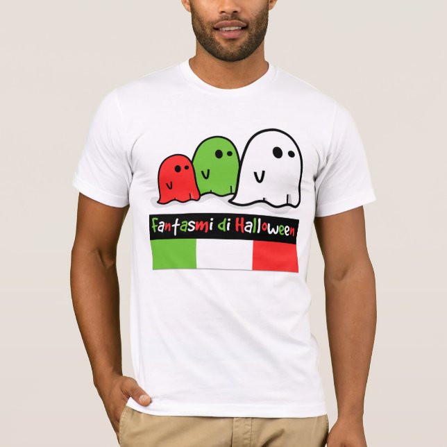 Italienische Halloween-Geister, Fantasmi di Hallow T-Shirt (Vorderseite)
