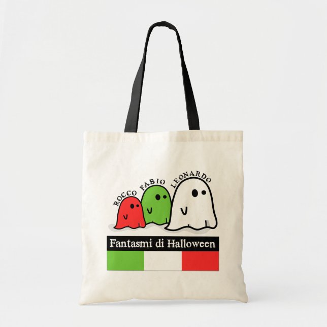 Italienische Halloween-Geister, Fantasmi di Hallow Tragetasche (Vorne)
