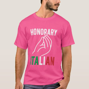 Italienische Hand Funny Wedding Italienisch von Ma T-Shirt