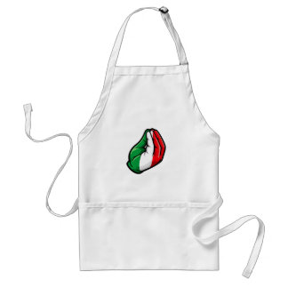 Italienische Handgesten-Schürze Schürze
