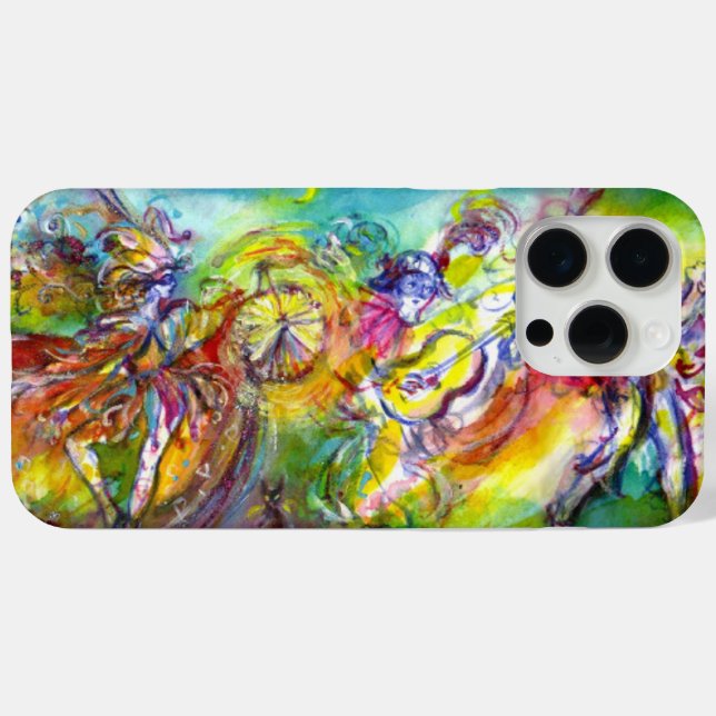 ITALIENISCHE KARNIVAL / Tanz, Musik, Theater iPhone 15 Pro Max Hülle (Rückseite (Horizontal))