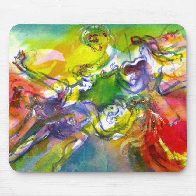 ITALIENISCHE KARNIVAL / Tanz, Musik, Theater Mousepad (Vorne)