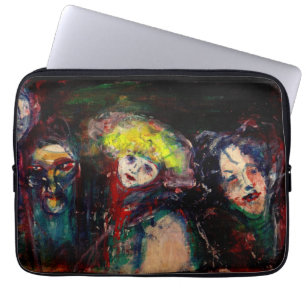 ITALIENISCHE KARNIVAL / Venezianische Masquerade,  Laptopschutzhülle