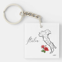 *~* Italienische Karte Italienischer Rose