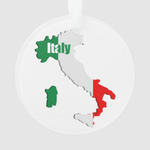 Italienische Karte Ornament