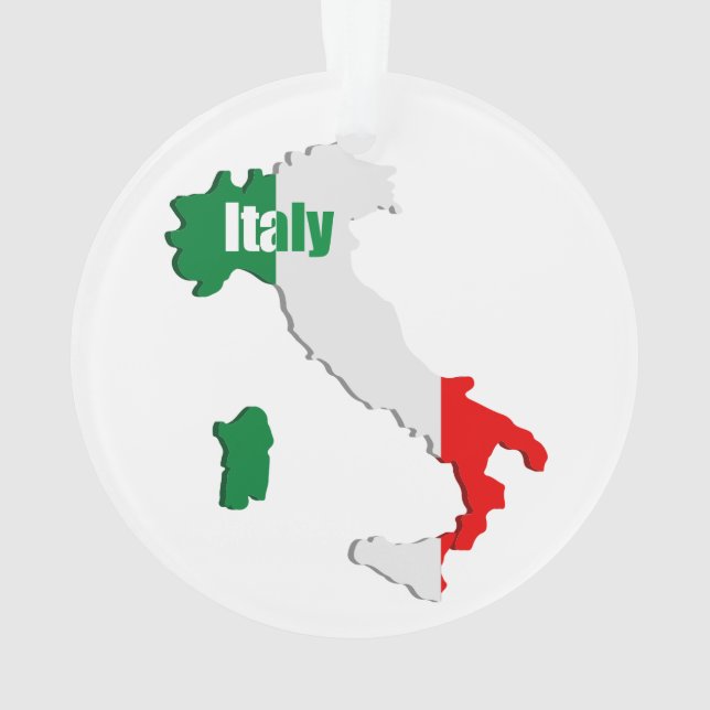 Italienische Karte Ornament (Rückseite)