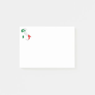 Italienische Karte Post-it Klebezettel