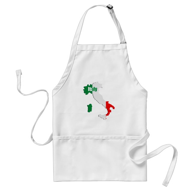 Italienische Karte Schürze (Vorne)