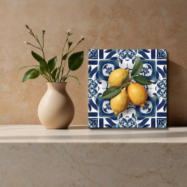 Italienische Keramik Tile Lemon Fliese