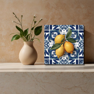 Italienische Keramik Tile Lemon Fliese