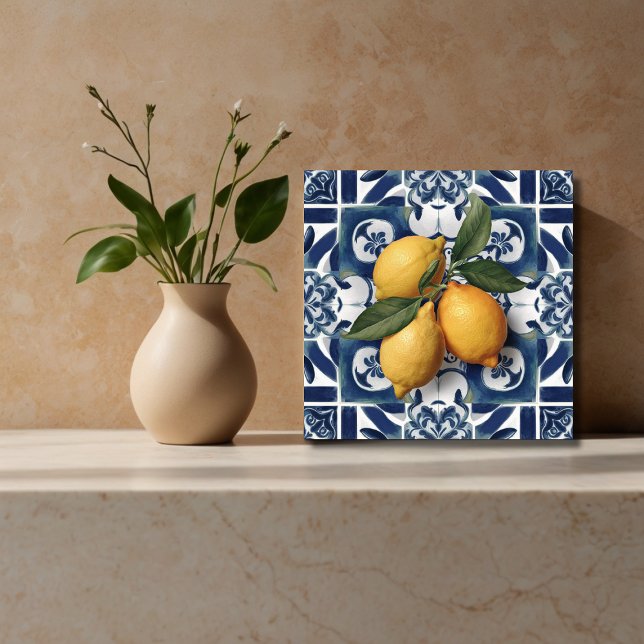 Italienische Keramik Tile Lemon Fliese (Von Creator hochgeladen)