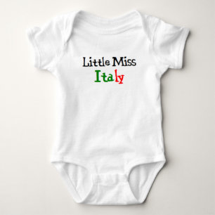 italienische kleine Miss Baby Strampler