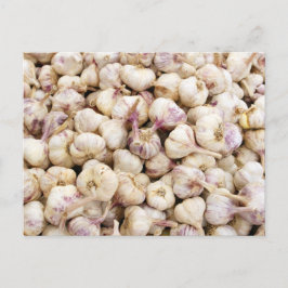 Italienische Knoblauchzwiebeln Postkarte