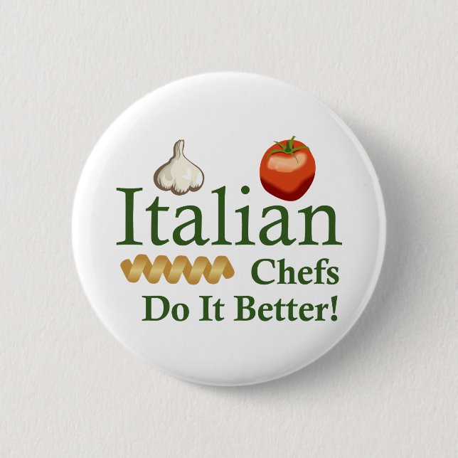 ITALIENISCHE KÖCHE BUTTON (Vorderseite)