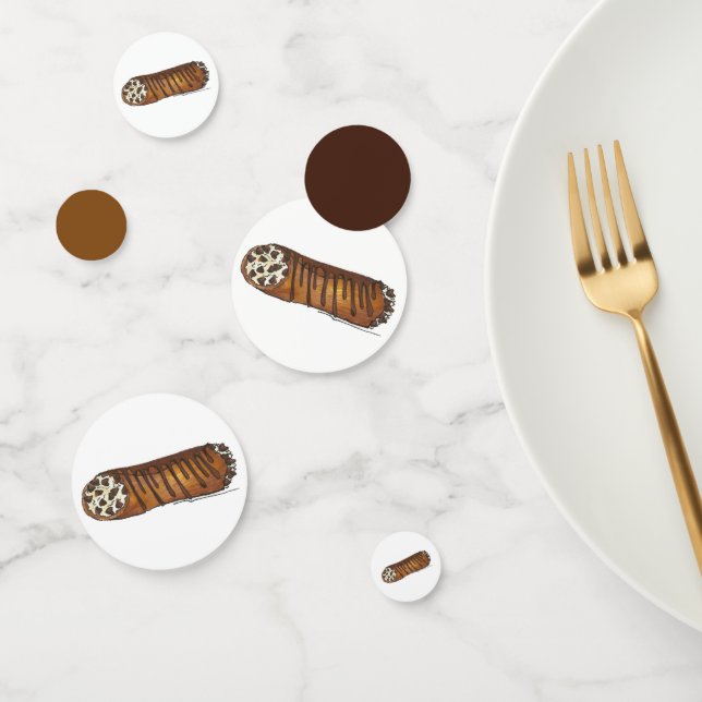 Italienische Konditorei Cannoli Konfetti (Gruppe)