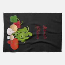 Italienische Küche personalisiert Geschirrtuch