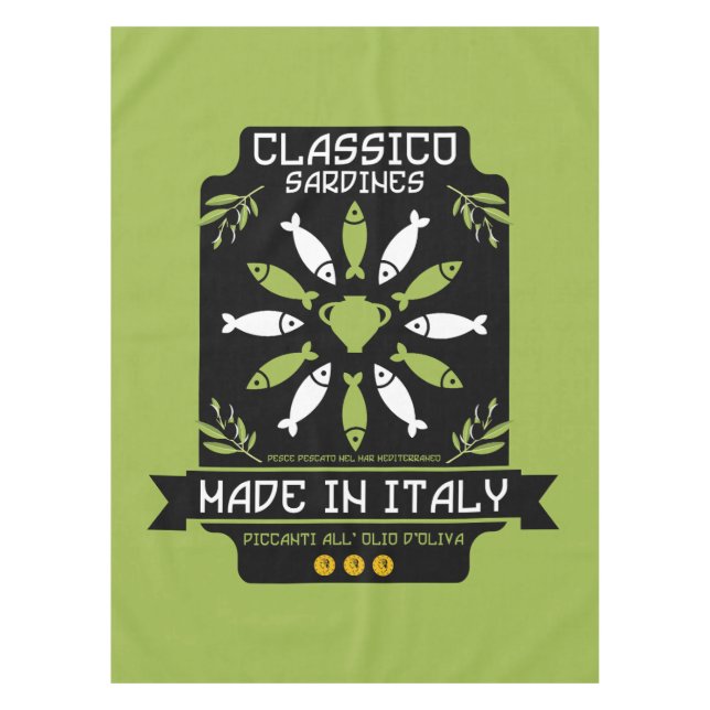 Italienische Küche Tischdecke (Vorderseite)