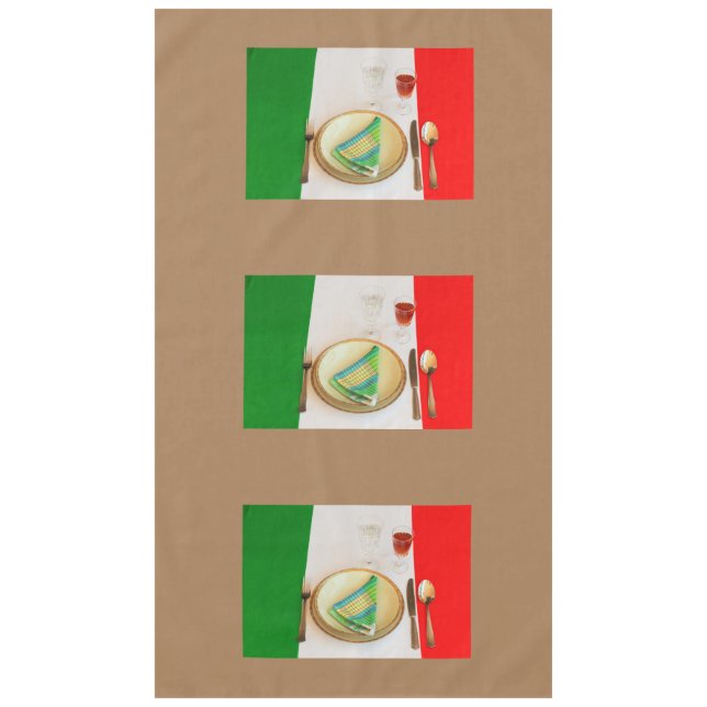 Italienische Küche Tischdecke (Vorderseite)
