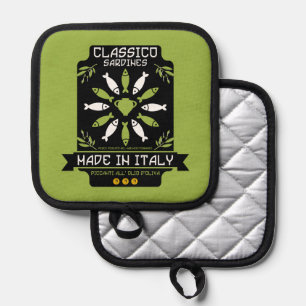 Italienische Küche Topflappen