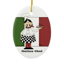 Italienische Küchen-Verzierung des Kochs-#7