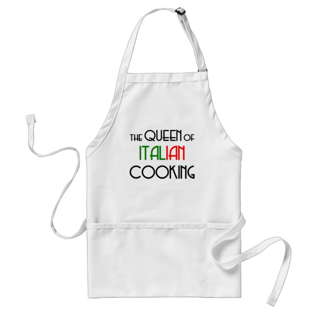 italienische Küchenkönigin Schürze (Vorne)