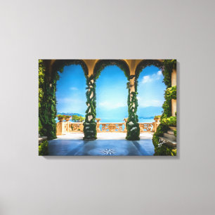 Italienische Kunst, Dichtung und Musik Foto Leinwanddruck
