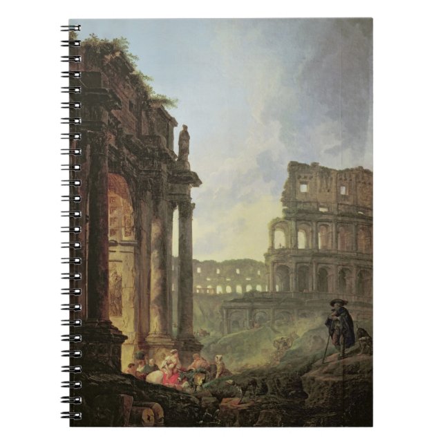 Italienische Landschaft Notizblock (Vorderseite)