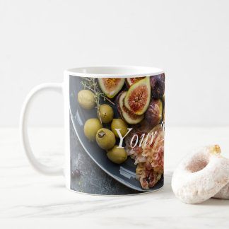 Italienische Lebensmittelauswahl Kaffeetasse