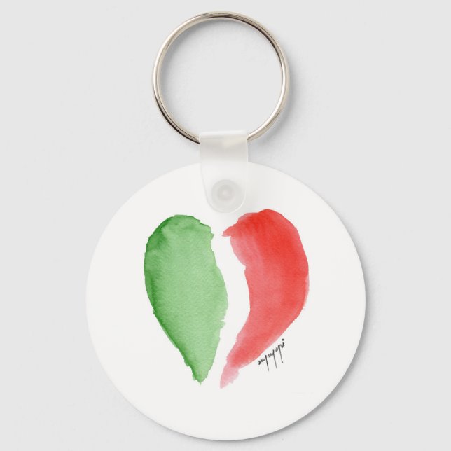 Italienische Liebe Schlüsselanhänger (Vorderseite)