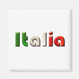 Italienische Logogeschenke für Italiener und Itali Magnet