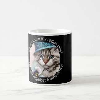 Italienische Luxuskatze: Ombre Kaffeetasse