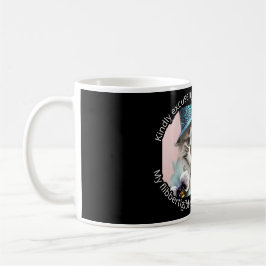 Italienische Luxuskatze: Ombre Kaffeetasse
