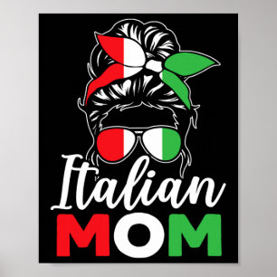 Italienische Mama Europa Land Reisen Italien Mütte Poster
