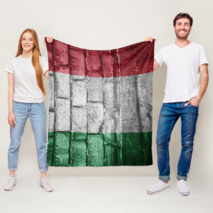Italienische Mauer Fleecedecke