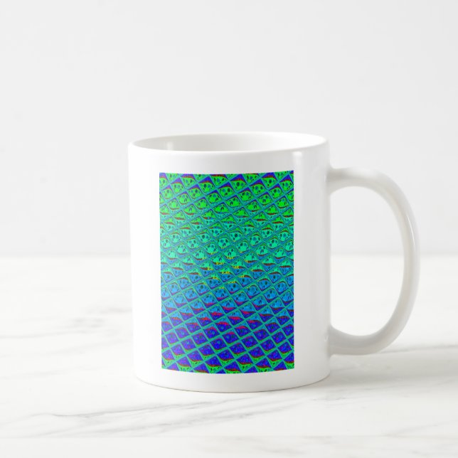 Italienische Mischung von Blue Tiles.png Kaffeetasse (Rechts)