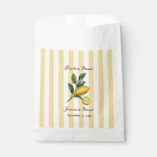Italienische Mittelmeer-Zitrus-Limonie-Orange-Hoch Geschenktütchen