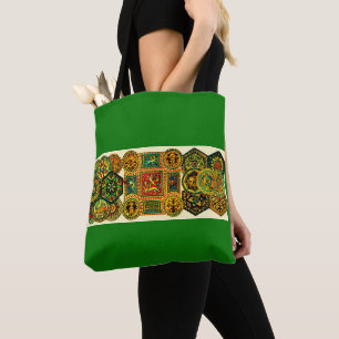 Italienische Motive aus der Renaissance Tasche