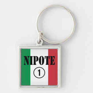 Italienische Neffe-Nichten u. Enkelkinder: Nipote Schlüsselanhänger